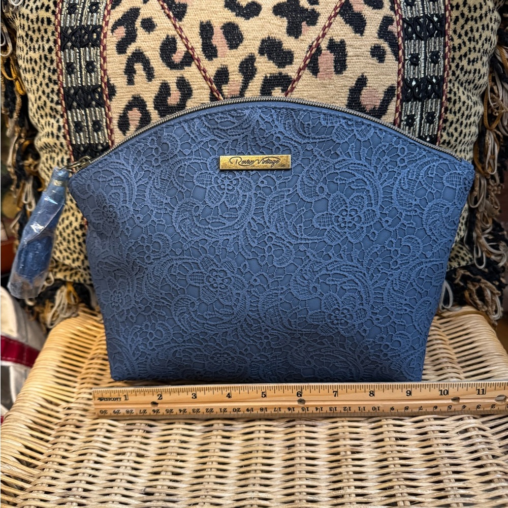 Revive Vintage Travel Pouch/Makeup Case